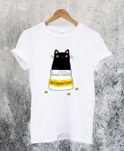 Anti Depressant Cat T-Shirt