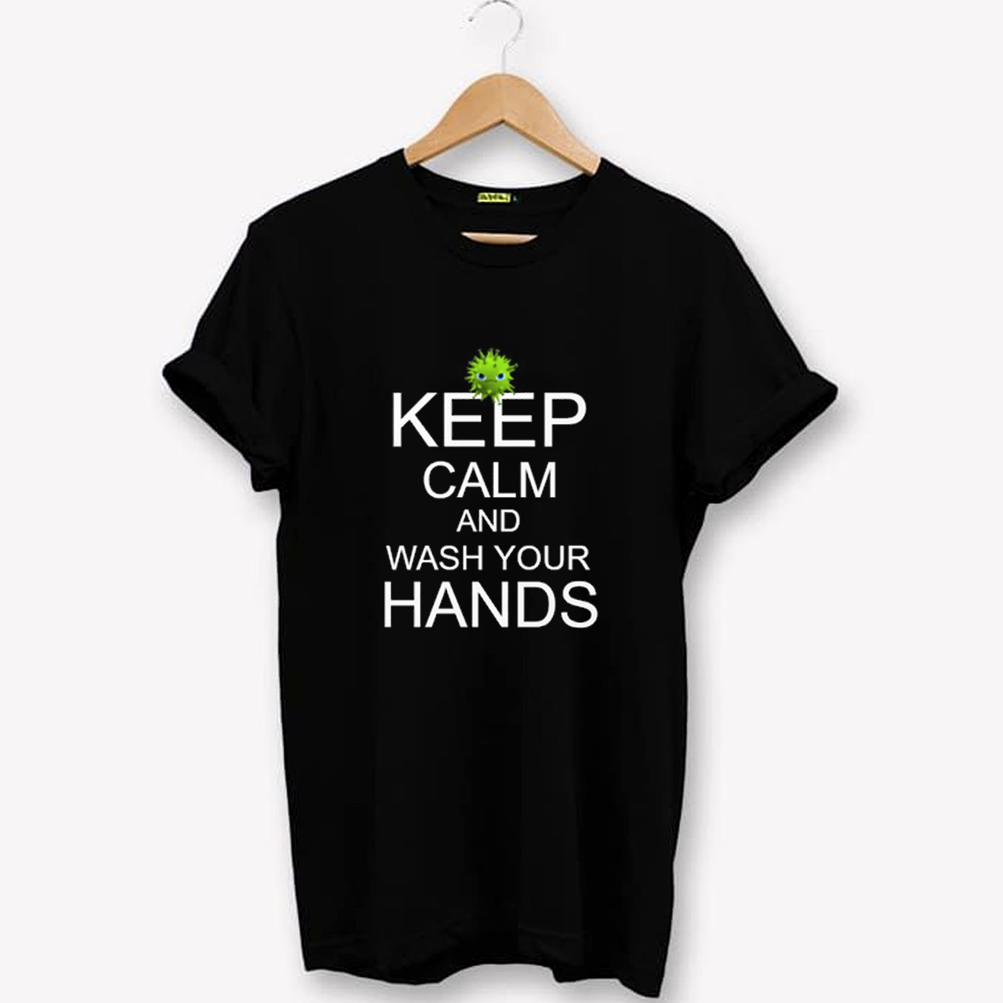 KEEP CALM AND WASH YOUR HANDS TSHIRT