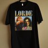 Lorde 90s Vintage Black Rapper T Shirt