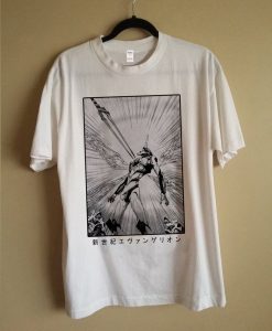 Neon Genesis Evangelion Rei Ayanami Manga Anime T Shirt