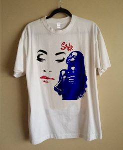 Vintage style sade love deluxe Singer RAP T-SHIRT