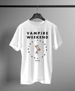 vampire wekend tour t shirt