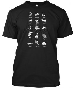 Animals Yoga Love Hot T-Shirt