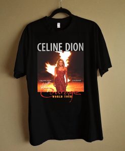 Celine Dion Tour 2019 Vintage T Shirt