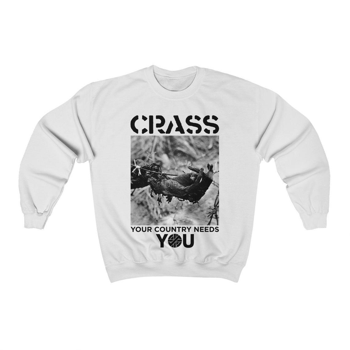 Crass Your Country Needs You Sweatshirt