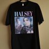 Halsey vintage 90s design white unisex t-shirt