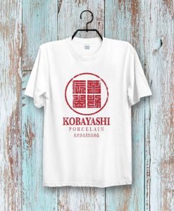 Kobayashi Porcelain Printed Film t shirt