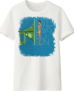 Mile Davis big fun t shirt