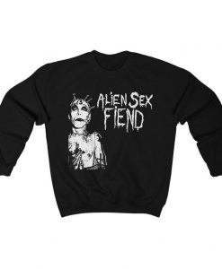 Alien Sex Fiend Logo Unisex Crewneck Sweatshirt