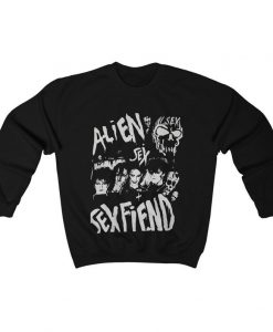 Alien Sex Fiend Unisex Crewneck Sweatshirt