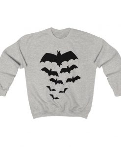 Bats Unisex Heavy Blend Crewneck Sweatshirt