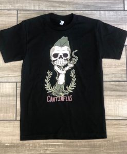 Cantinflas-Skull-T-Shirt