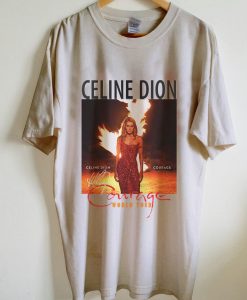 Celine Dion Courage Tour World T-Shirt