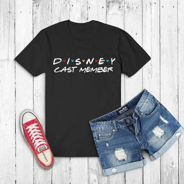 Disney ,Disney Cast Member ,Disney College Program ,Friends t shirt