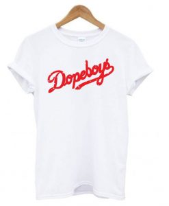 Dopeboys – LA Dodgers Parody City Of Angels Nipsey Hussle N.W.A t shirt