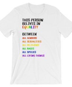 EQUALITY Short-Sleeve Unisex T Shirt