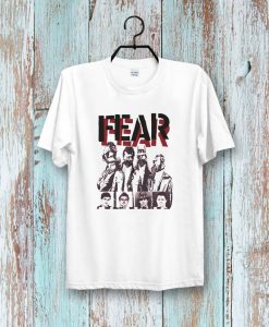 Fear New Band Music Punk Vintage T Shirt
