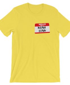 Hello, I’m A Noah Stan Short-Sleeve Unisex T Shirt