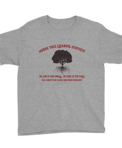 Horde Tree Clearing Service Youth Short Sleeve T Shirt