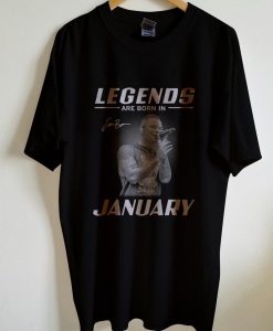 Kane Brown Legends Are Born In January T-Shirt