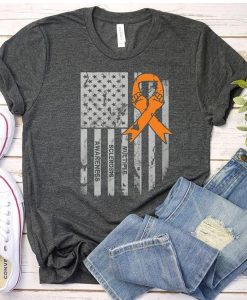 Multiple Sclerosis Awareness Flag t shirt