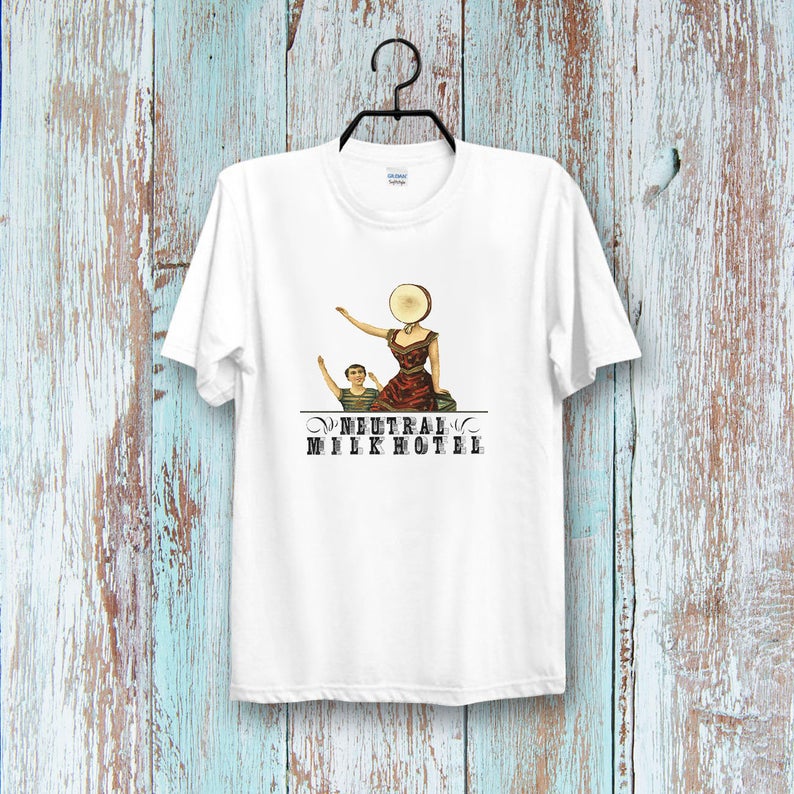 Neutral Milk Hotel Indie Retro Rock T Shirt