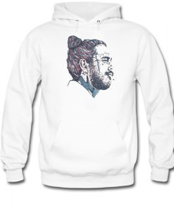 Post Malone Face Art hoodie