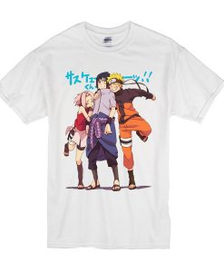 Sasuke Naruto Sakura t shirt