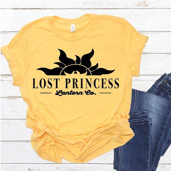 Tangled Tee, Rapunzel, Lost Princess Lantern Company t shirt