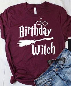 Birthday Witch t shirt