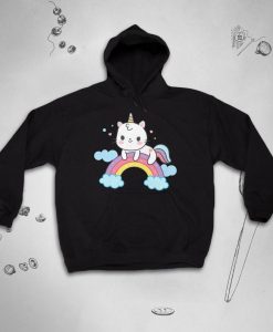 Cat unicorn hoodie