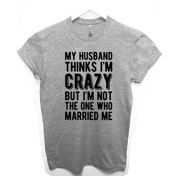 Christmas Gift for wife My Husband t shirt
