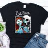 Jack and Sally Wearing Facemask and Hand sanitizer Shirt