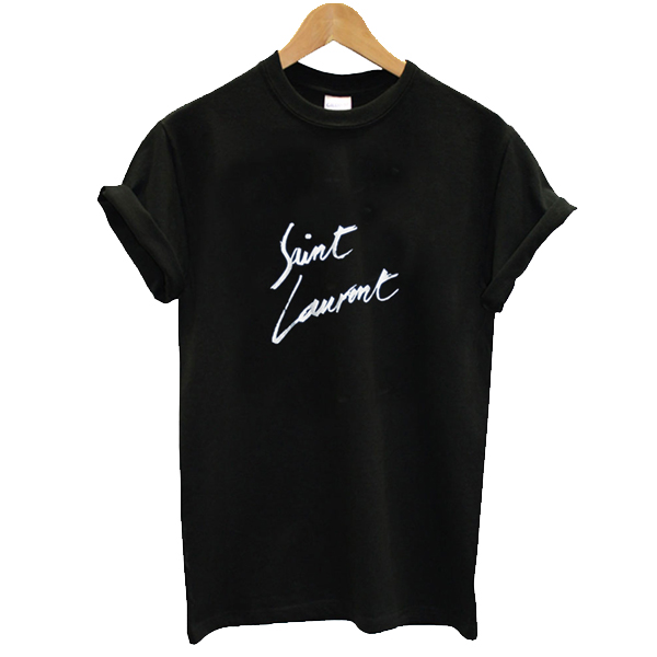 Saint Laurent Signature t shirt