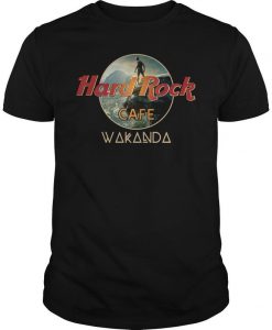 Wakanda Shirt Hard Rock Cafe Shirt