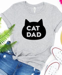 Cat Dad T Shirt