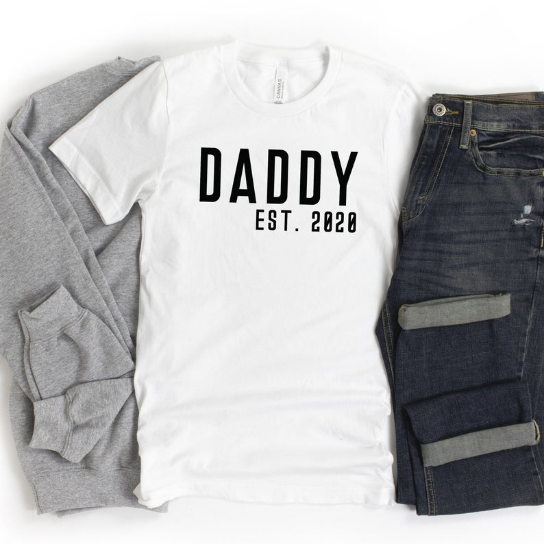 Daddy Est 2020 T Shirt