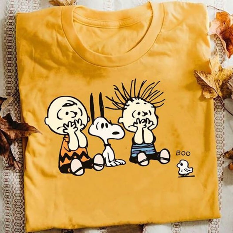 Funny Boo Scared Halloween T-Shirt