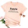 Funny Uncle Funcle Definition T Shirt