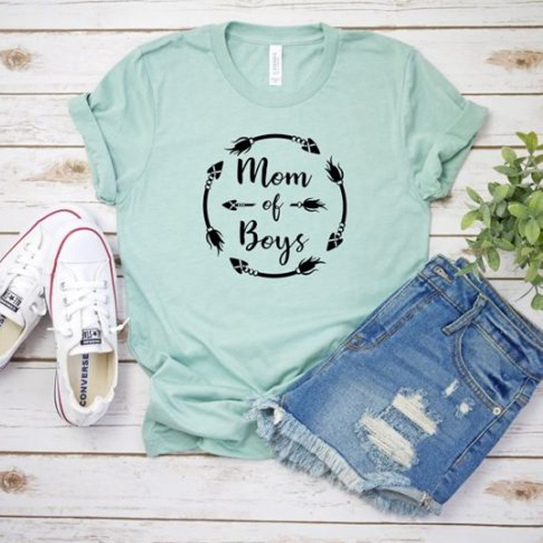 Mom of Boys t shirt