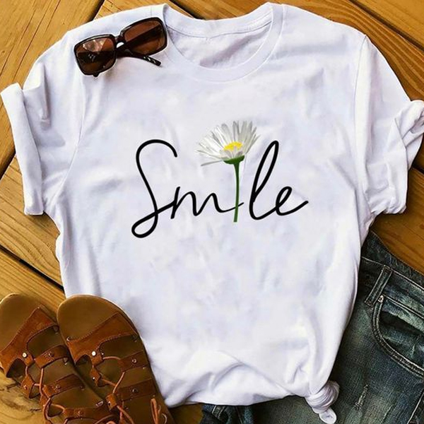 Smile Flower t shirt