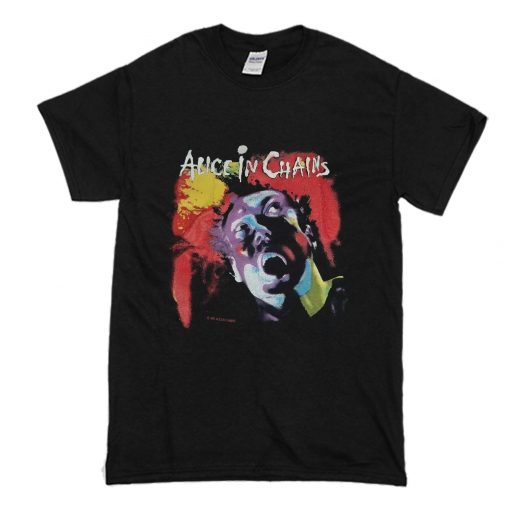 1990 Vintage Alice in Chains Facelift Tour T Shirt