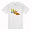 Bart Simpson And Garfield T-Shirt