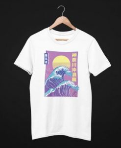 Big Wave Vaporwave T-Shirt