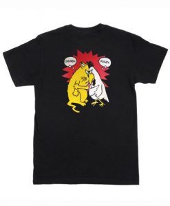 Chicken And Pussy T-Shirt Back