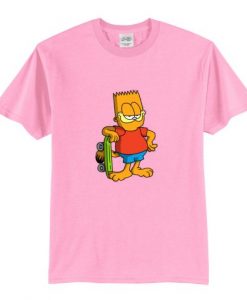 Garfield Simpson T Shirt