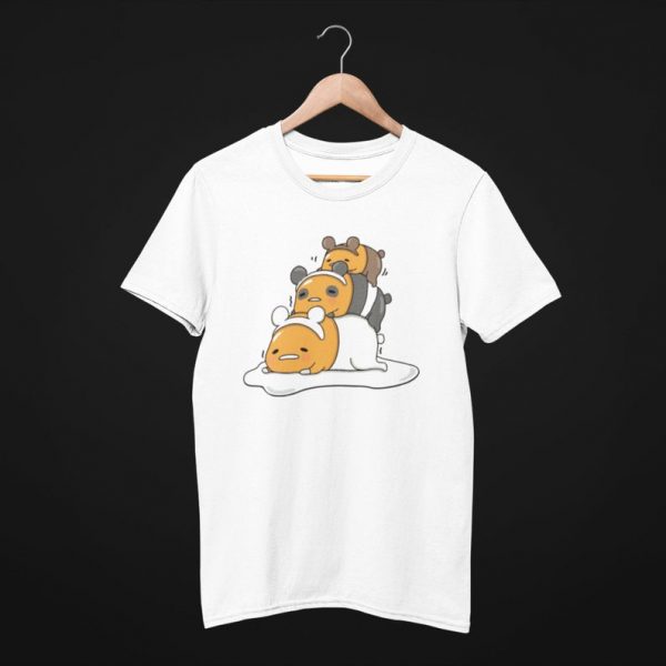 Gudetama Bear Cuddle Cute T-Shirt