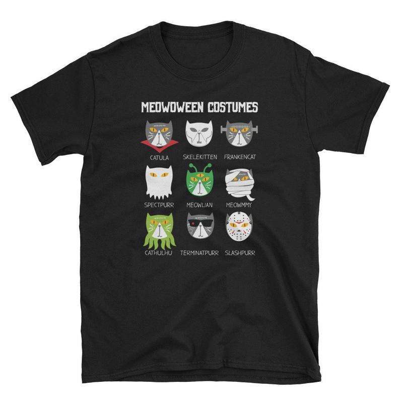 MEOWOWEEN Costume Cat Lover T-Shirt