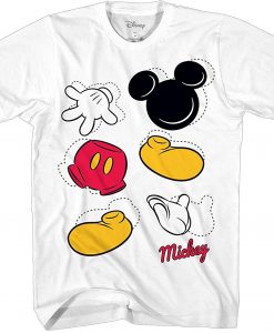 Mickey Mouse Not Assembled Disneyland World T Shirt