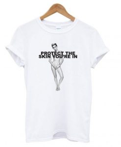 Miley Cyrus Poses Nude for Charity T shirt